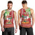 Personalised Hawaii Christmas Men Tank Top Funny Santa Claus Surf Mele Kalikimaka