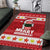 Hawaii Funny Christmas Area Rug Spam Musubi Santa