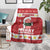 Hawaii Funny Christmas Blanket Spam Musubi Santa