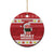 Hawaii Funny Christmas Ceramic Ornament Spam Musubi Santa