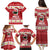 Hawaii Funny Christmas Family Matching Puletasi and Hawaiian Shirt Spam Musubi Santa