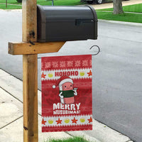 Hawaii Funny Christmas Garden Flag Spam Musubi Santa LT05 - Polynesian Pride