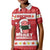 Hawaii Funny Christmas Kid Polo Shirt Spam Musubi Santa