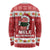 Hawaii Funny Christmas Long Sleeve Shirt Spam Musubi Santa