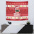 Hawaii Funny Christmas Tapestry Spam Musubi Santa