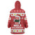 Hawaii Funny Christmas Wearable Blanket Hoodie Spam Musubi Santa