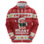 Hawaii Funny Christmas Zip Hoodie Spam Musubi Santa