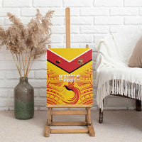 Papua New Guinea Rugby Canvas Wall Art Kumul Pride Go Champions LT05 - Polynesian Pride