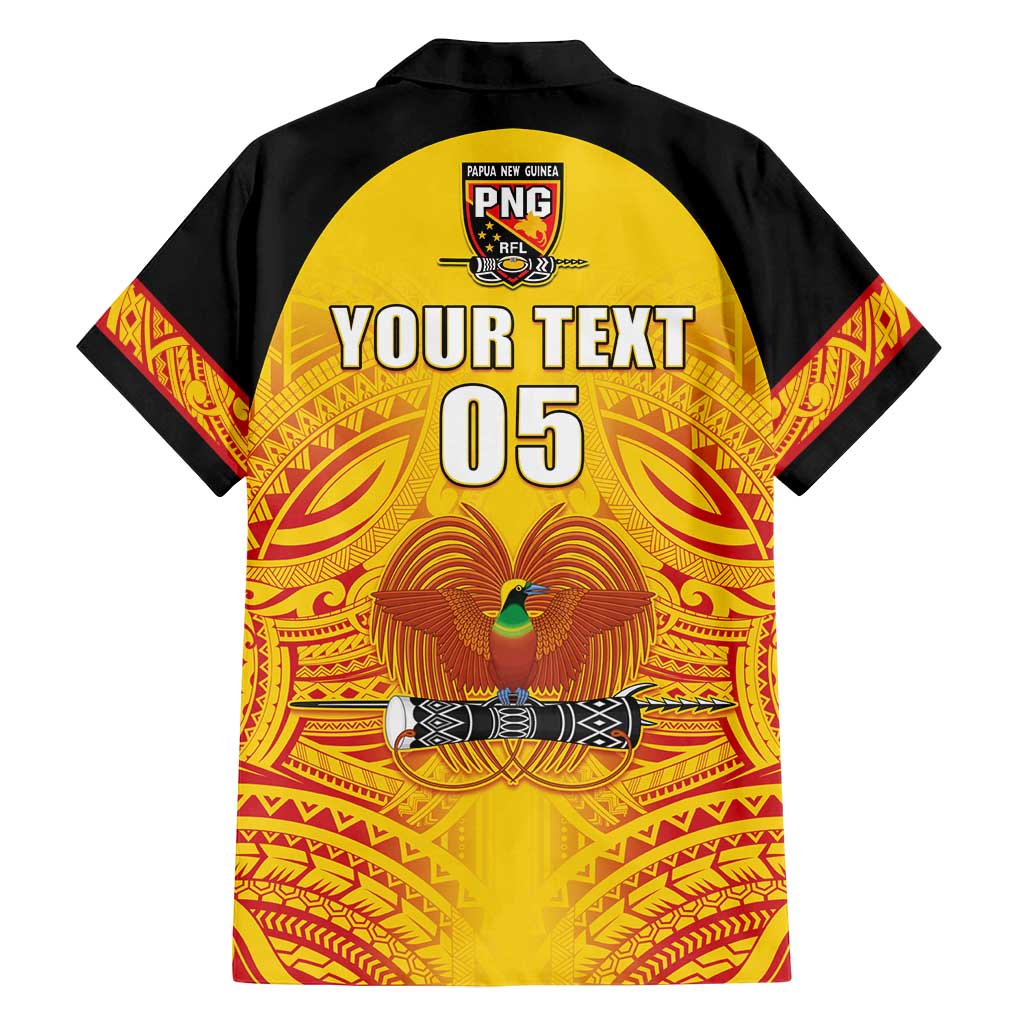 Papua New Guinea Rugby Custom Family Matching Long Sleeve Bodycon Dress and Hawaiian Shirt Kumul Pride Go Champions