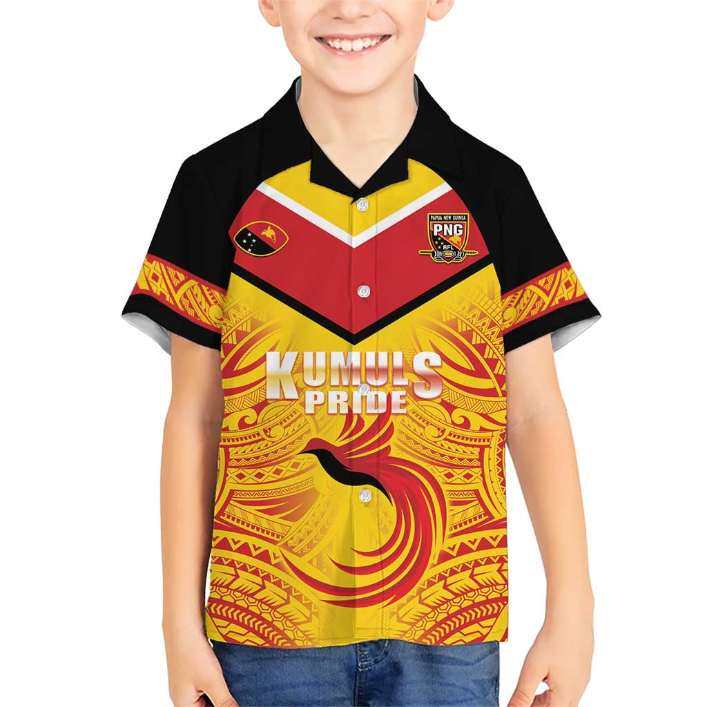 Papua New Guinea Rugby Custom Hawaiian Shirt Kumul Pride Go Champions LT05 - Polynesian Pride