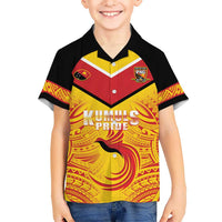 Papua New Guinea Rugby Custom Hawaiian Shirt Kumul Pride Go Champions LT05 - Polynesian Pride