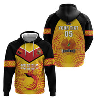 Papua New Guinea Rugby Custom Hoodie Kumul Pride Go Champions