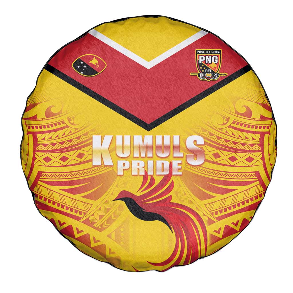 Papua New Guinea Rugby Spare Tire Cover Kumul Pride Go Champions LT05 - Polynesian Pride