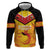 Papua New Guinea Rugby Custom Zip Hoodie Kumul Pride Go Champions