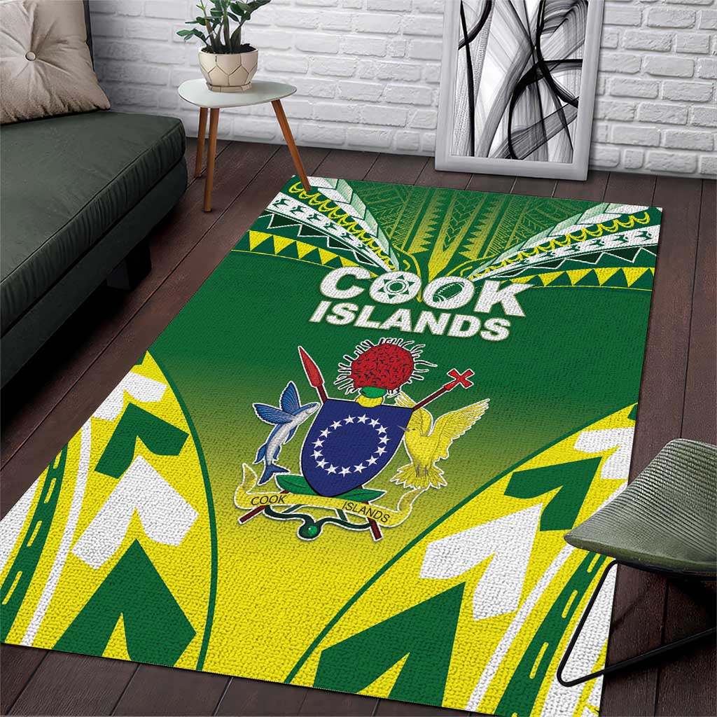 Cook Islands Rugby Area Rug The Kukis Go Champions