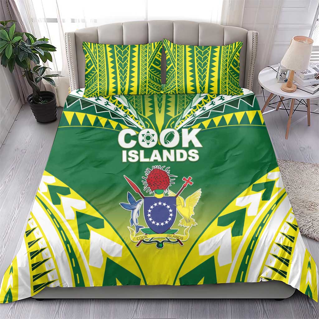 Cook Islands Rugby Bedding Set The Kukis Go Champions