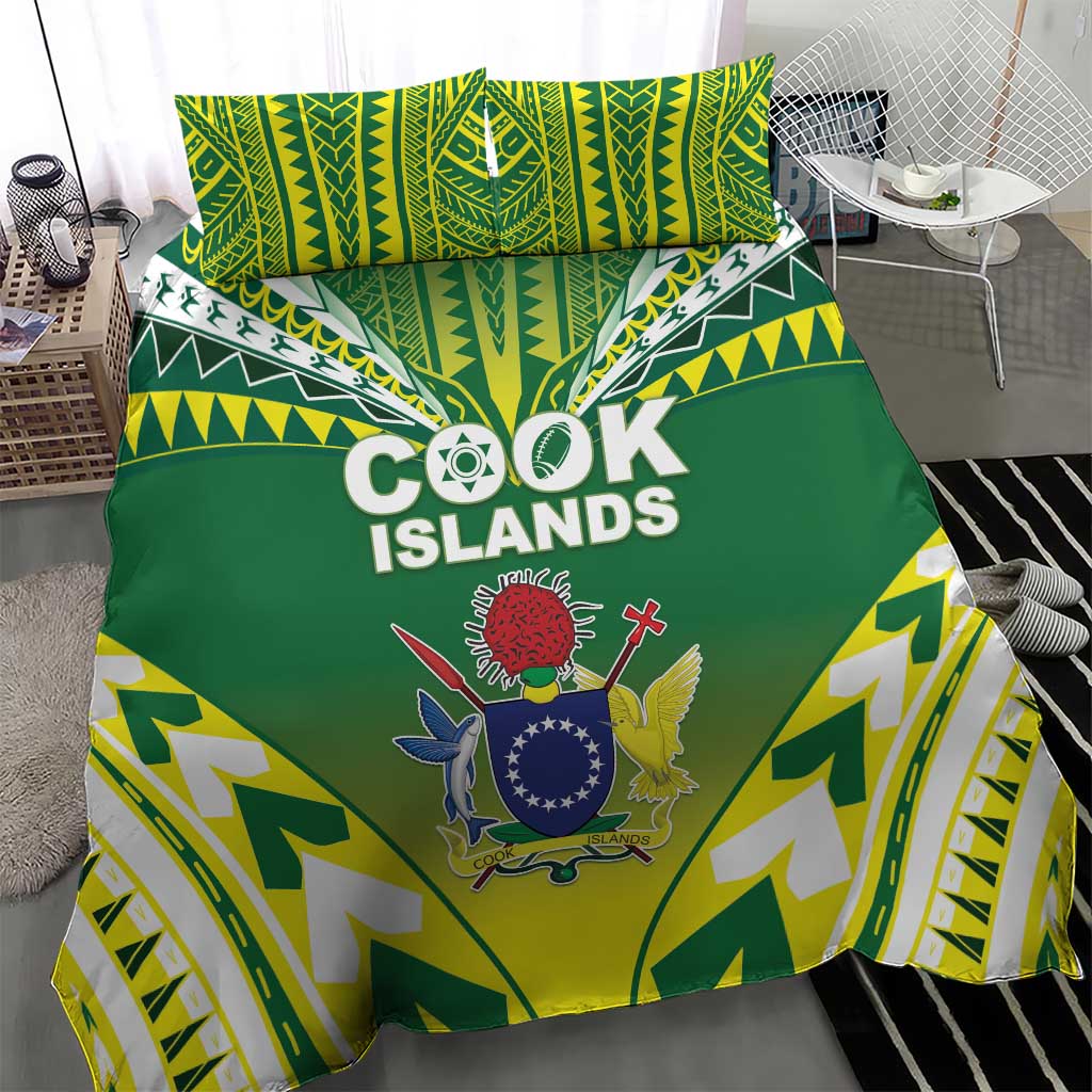 Cook Islands Rugby Bedding Set The Kukis Go Champions