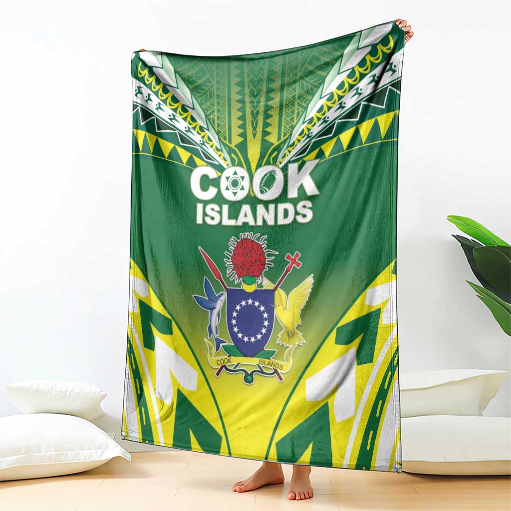 Cook Islands Rugby Blanket The Kukis Go Champions LT05 - Polynesian Pride