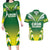 Cook Islands Rugby Custom Couples Matching Long Sleeve Bodycon Dress and Hawaiian Shirt The Kukis Go Champions