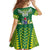 Cook Islands Rugby Custom Family Matching Long Sleeve Bodycon Dress and Hawaiian Shirt The Kukis Go Champions