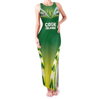 Cook Islands Rugby Custom Family Matching Tank Maxi Dress and Hawaiian Shirt The Kukis Go Champions