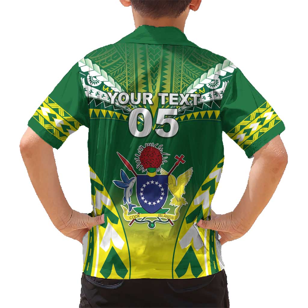Cook Islands Rugby Custom Hawaiian Shirt The Kukis Go Champions LT05 - Polynesian Pride