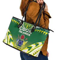 Cook Islands Rugby Leather Tote Bag The Kukis Go Champions LT05 - Polynesian Pride