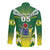 Cook Islands Rugby Custom Long Sleeve Button Shirt The Kukis Go Champions