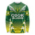 Cook Islands Rugby Custom Long Sleeve Shirt The Kukis Go Champions