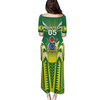Cook Islands Rugby Custom Puletasi The Kukis Go Champions LT05 - Polynesian Pride