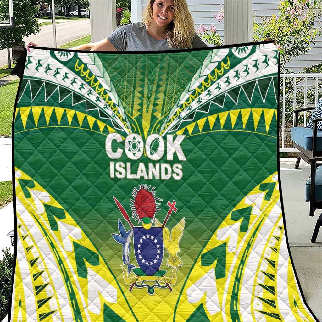 Cook Islands Rugby Quilt The Kukis Go Champions