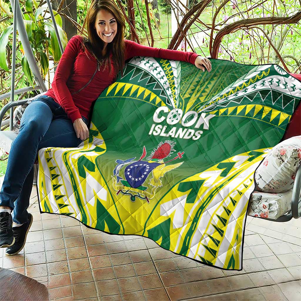 Cook Islands Rugby Quilt The Kukis Go Champions