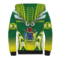 Cook Islands Rugby Custom Sherpa Hoodie The Kukis Go Champions LT05 - Polynesian Pride