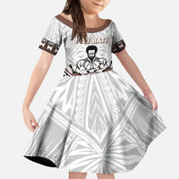 Fiji Rugby Custom Family Matching Tank Maxi Dress and Hawaiian Shirt Fijian Bati Go Champions