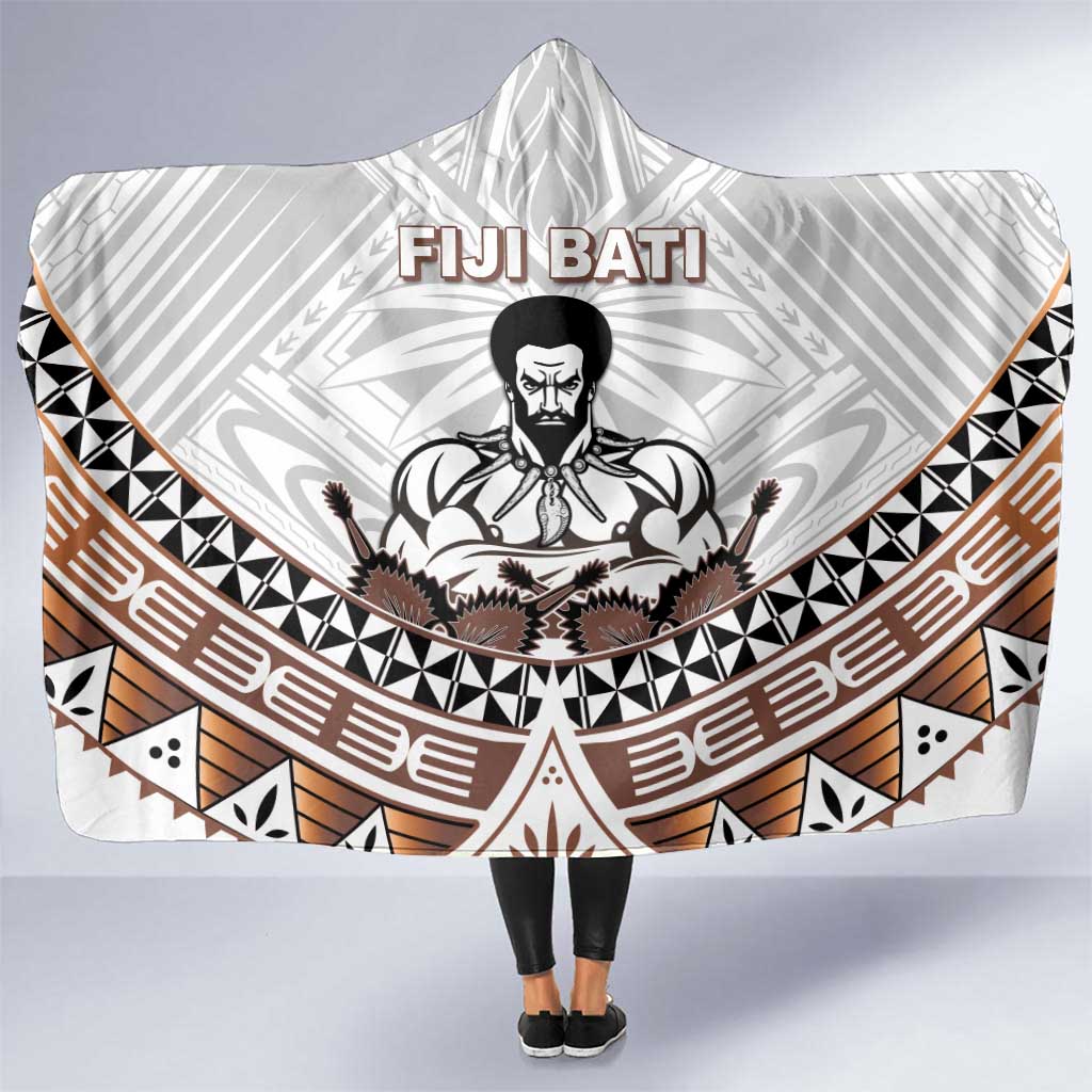 Fiji Rugby Hooded Blanket Fijian Bati Go Champions