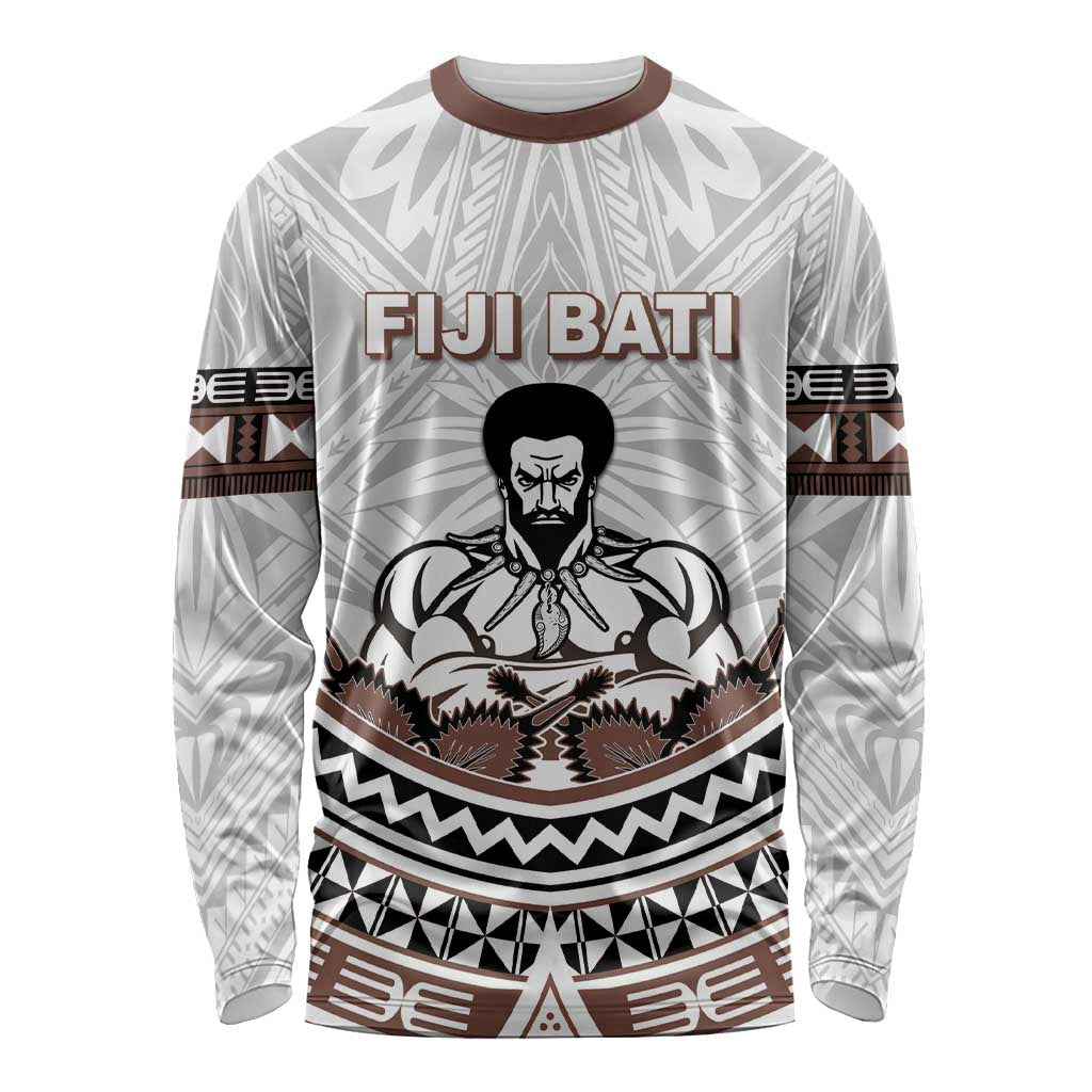 Fiji Rugby Custom Long Sleeve Shirt Fijian Bati Go Champions