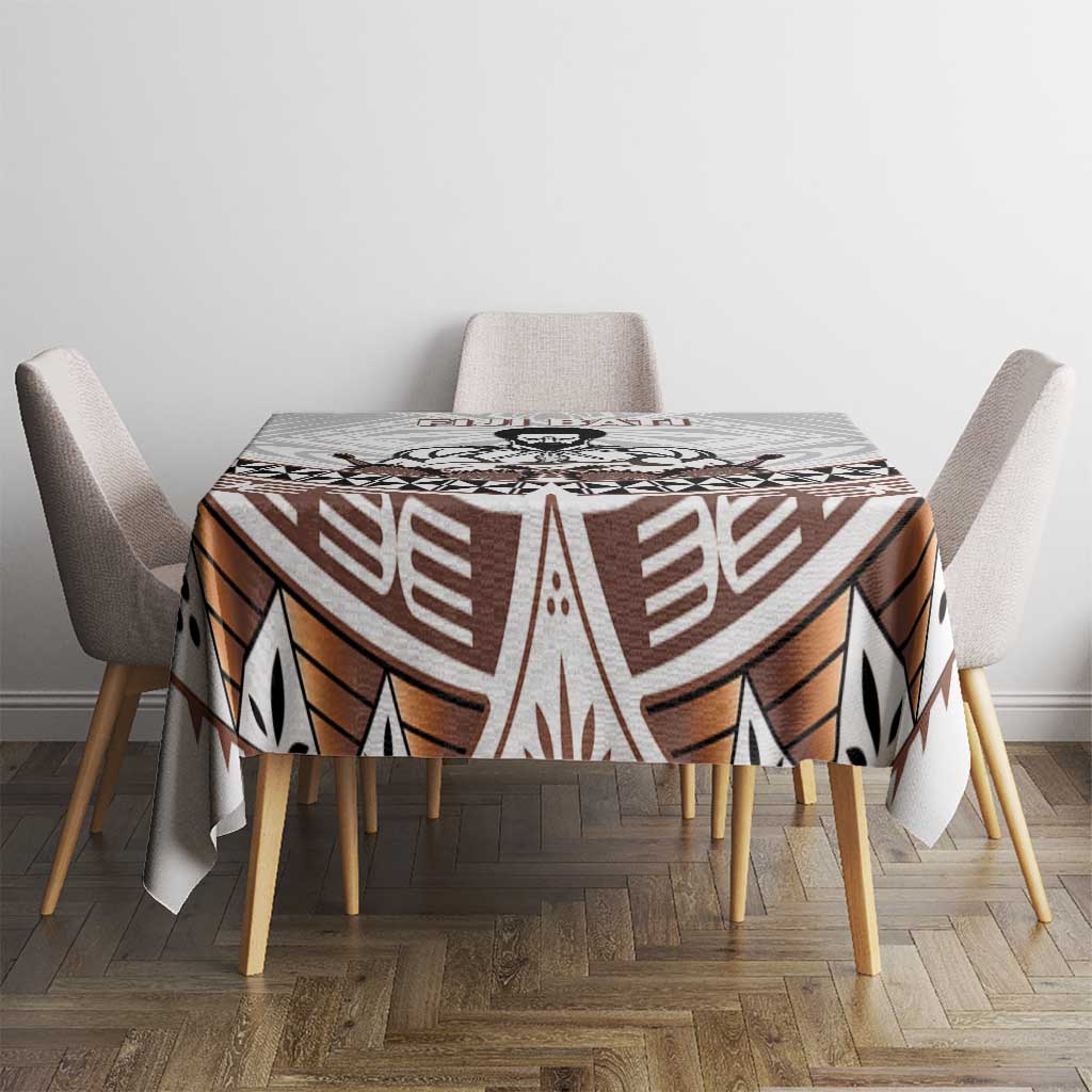 Fiji Rugby Tablecloth Fijian Bati Go Champions
