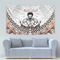 Fiji Rugby Tapestry Fijian Bati Go Champions