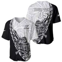 New Zealand Kiwi Rugby Custom Baseball Jersey Go Champions Maori Pattern