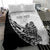 New Zealand Kiwi Rugby Custom Bedding Set Go Champions Maori Pattern