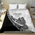 New Zealand Kiwi Rugby Custom Bedding Set Go Champions Maori Pattern