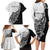 New Zealand Kiwi Rugby Custom Family Matching Long Sleeve Bodycon Dress and Hawaiian Shirt Go Champions Maori Pattern