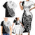 New Zealand Kiwi Rugby Custom Family Matching Short Sleeve Bodycon Dress and Hawaiian Shirt Go Champions Maori Pattern