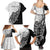 New Zealand Kiwi Rugby Custom Family Matching Summer Maxi Dress and Hawaiian Shirt Go Champions Maori Pattern