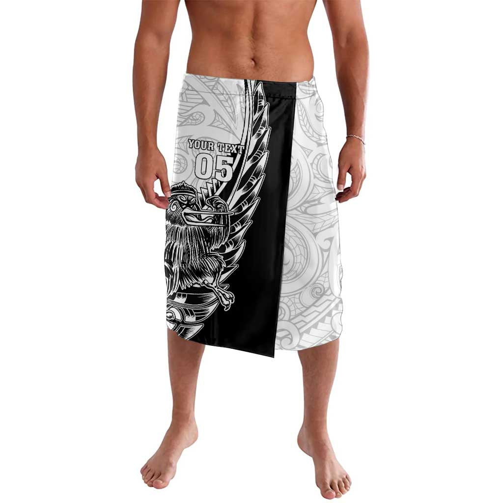 New Zealand Kiwi Rugby Custom Lavalava Go Champions Maori Pattern