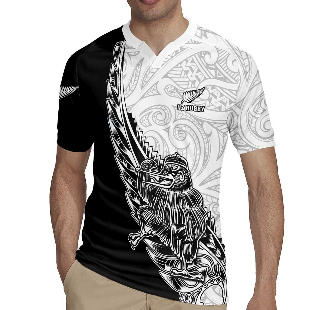New Zealand Kiwi Rugby Custom Rugby Jersey Go Champions Maori Pattern