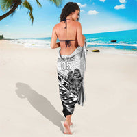 New Zealand Kiwi Rugby Custom Sarong Go Champions Maori Pattern