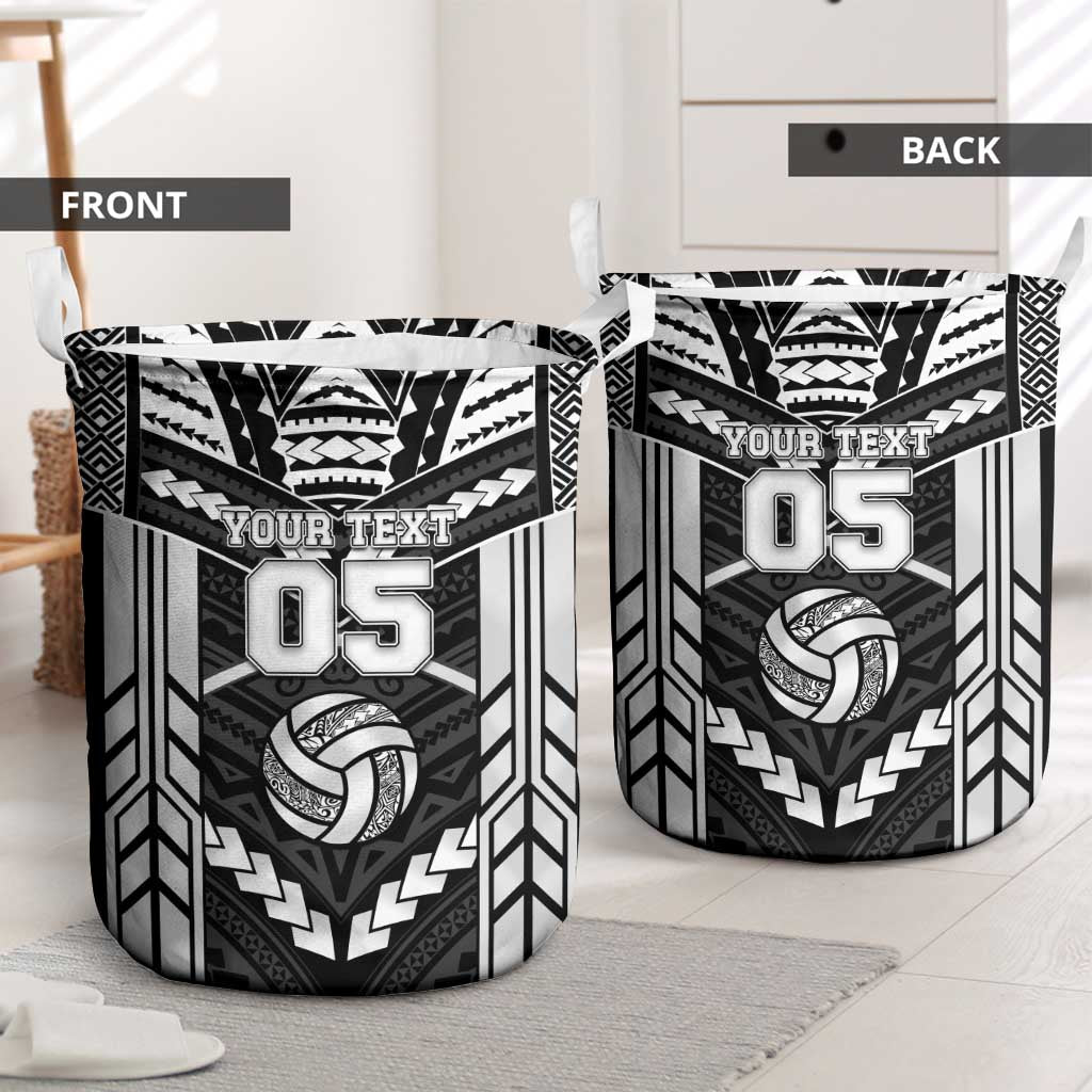 Custom Polynesia Beach Volleyball Laundry Basket Polynesian Tribal Pattern LT05 - Polynesian Pride