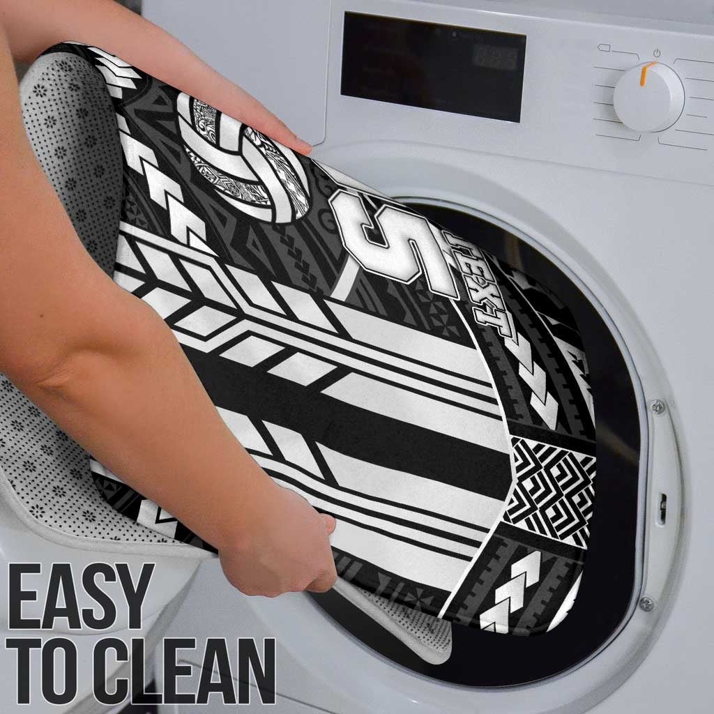 Custom Polynesia Beach Volleyball Bathroom Set Polynesian Tribal Pattern - Polynesian Pride