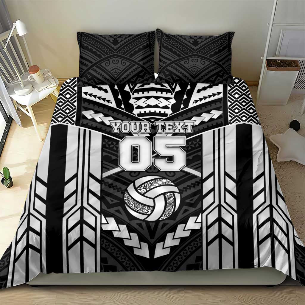 Custom Polynesia Beach Volleyball Bedding Set Polynesian Tribal Pattern - Polynesian Pride